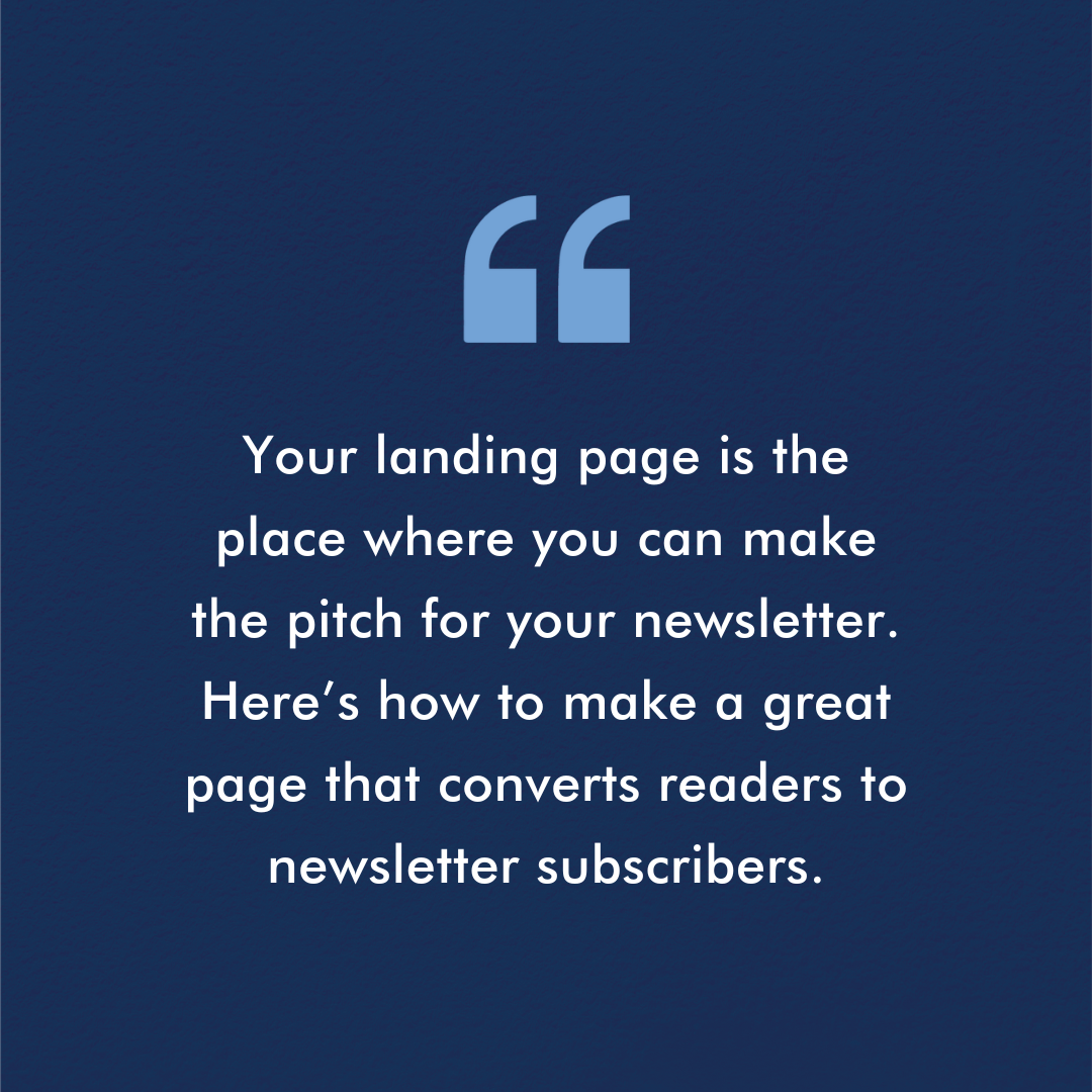 19 Great Newsletter Landing Pages You Can Learn From